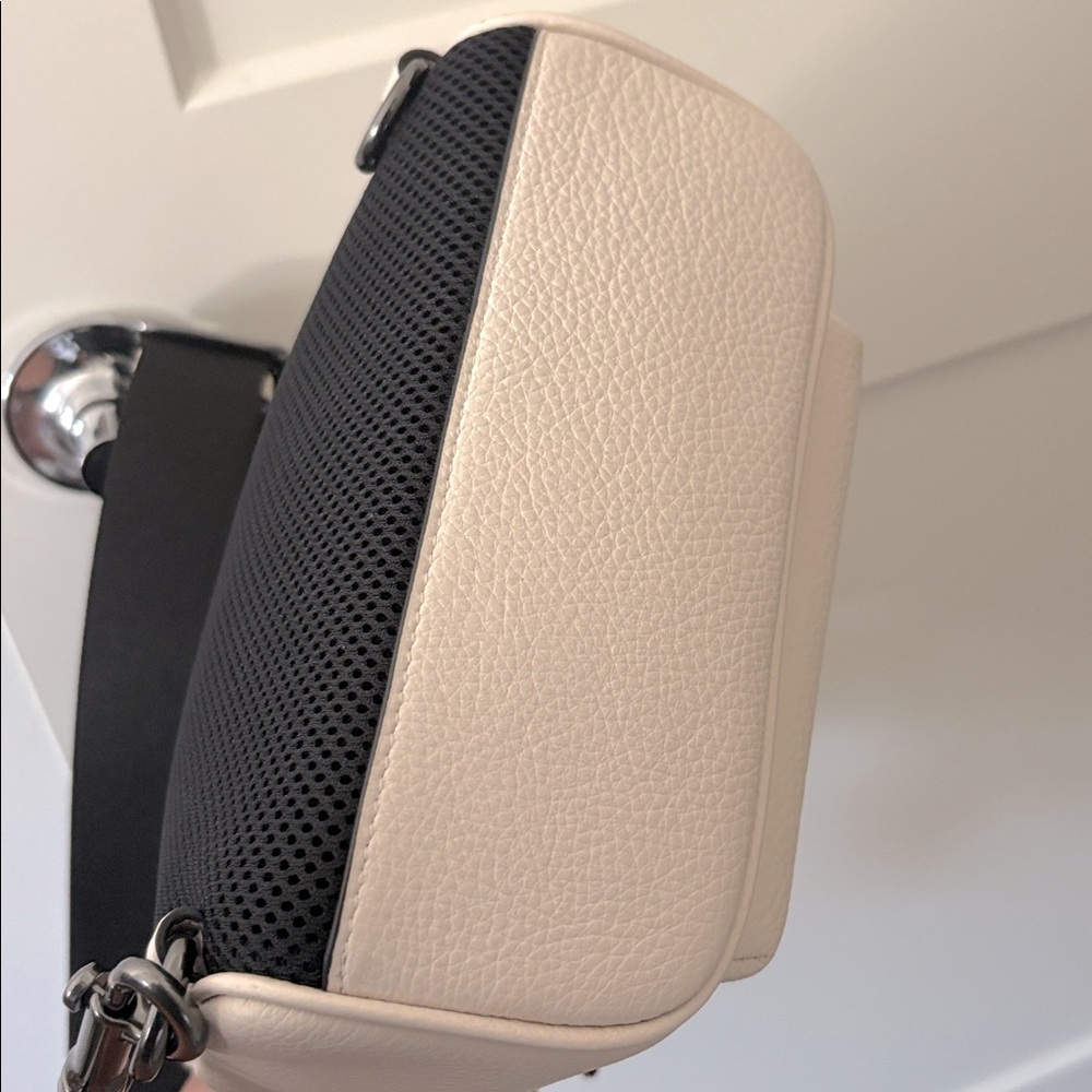 NWT [Coach] Zip-Close West Pack Medium Pebbeled Leather Designer Unisex Backpack - Picture 10 of 14